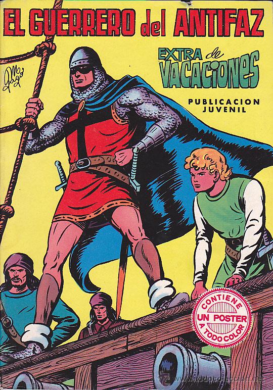 Tebeos: COMIC GUERRERO DEL ANTIFAZ EXTRA VACACIONES 1973 - Foto 1