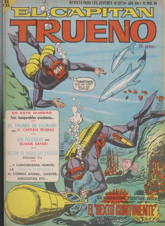 Tebeos: CAPITAN TRUENO EXTRA N&ordm; 373 - Foto 1
