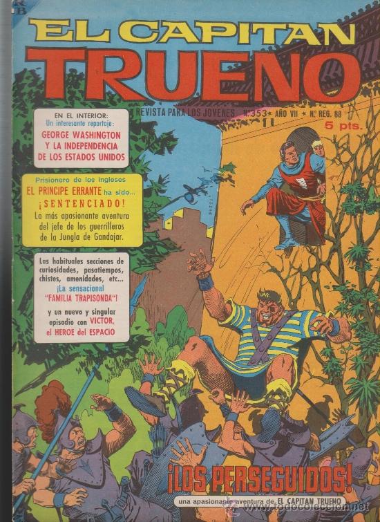 Tebeos: CAPITAN TRUENO EXTRA N&ordm; 353 - Foto 1