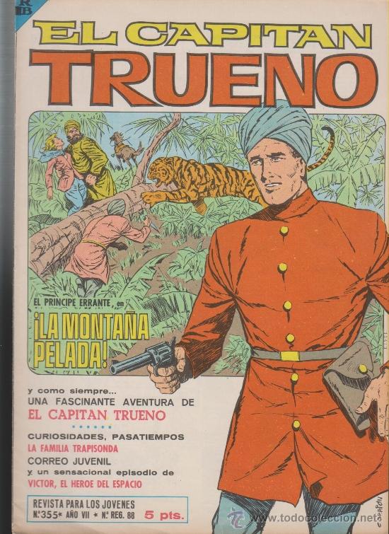 Tebeos: CAPITAN TRUENO EXTRA N&ordm; 355 - Foto 1