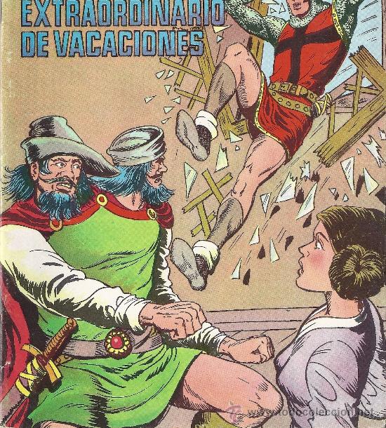 Tebeos: EL GUERRER DEL ANTIFAZ. EXTRA DE VACACIONES DE 1975 - Foto 1