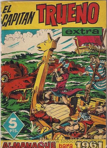 Tebeos: El Capitan Trueno Extra .Almanaque de 1961 - Foto 1