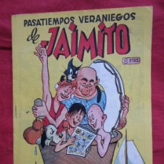 Tebeos: EXTRA PASATIEMPOS VERANIEGOS DE JAIMITO , EDITORIAL VALENCIANA , ORIGINAL ESTA COMO NUEVO