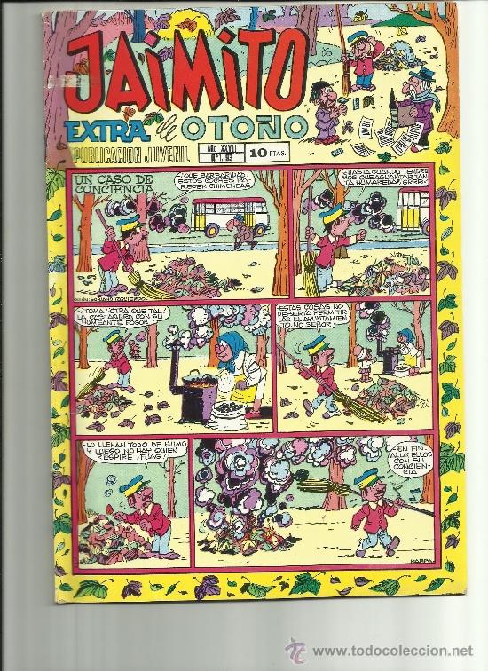 Tebeos: JAIMITO EXTRA DE OTO&Ntilde;O N&ordm; 1193 - Foto 1