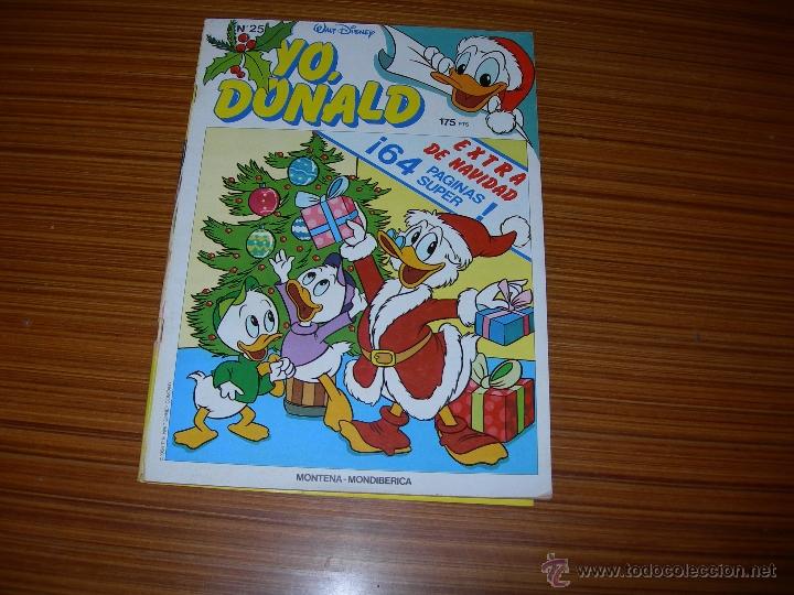 Tebeos: YO DONALD  EXTRA DE NAVIDAD  N&ordm; 25 DE MONTENA - Foto 1