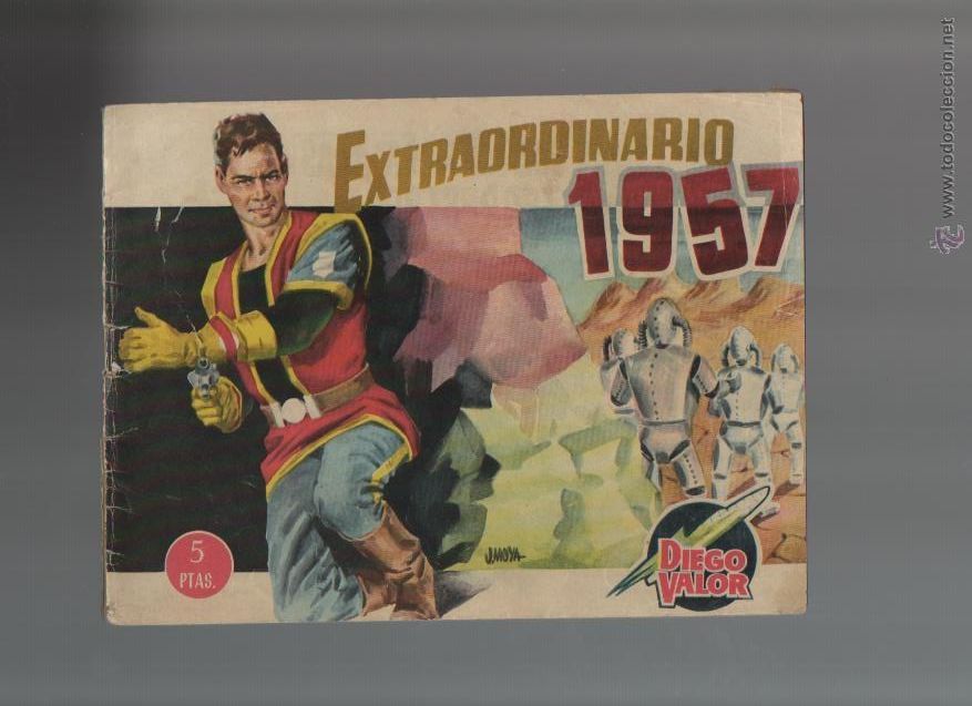 Tebeos: DIEGO VALOR - EXTRAORDINARIO 1957 - B 1 - Foto 1