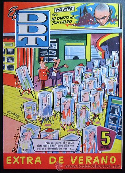 Tebeos: REVISTA INFANTIL . EL DDT . EXTRA DE VERANO . 1958 - Foto 1