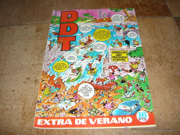 Tebeos: DDT EXTRA DE VERANO A&Ntilde;O 1972 TEBEO BRUGUERA B.E. - Foto 1