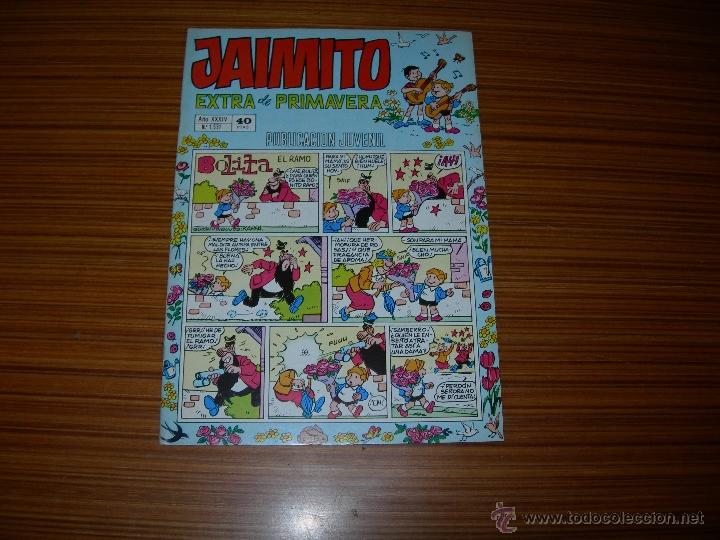 Tebeos: JAIMITO EXTRA DE PRIMAVERA N&ordm; 1531  DE VALENCIANA - Foto 1