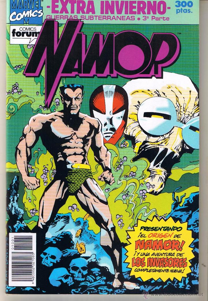 Tebeos: NAMOR.  EXTRA INVIERNO. FORUM 1992 . (RF.MA) C/40 - Foto 1