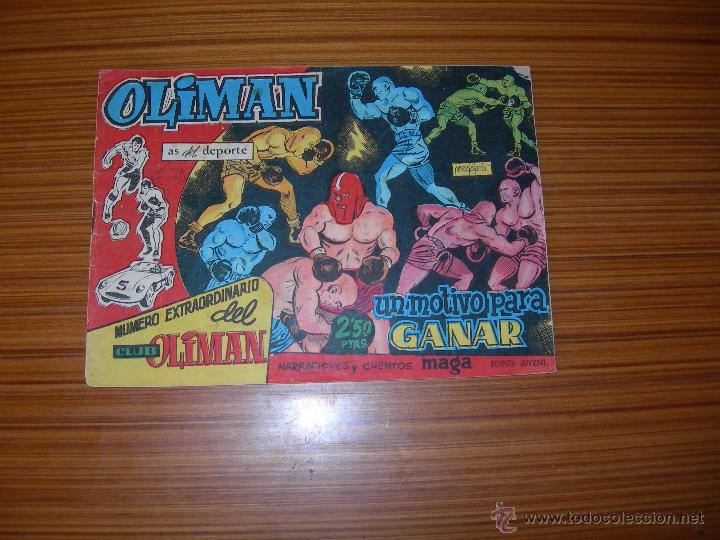 Tebeos: EXTRA CLUB OLIMAN N&ordm; 1  DE MAGA - Foto 1