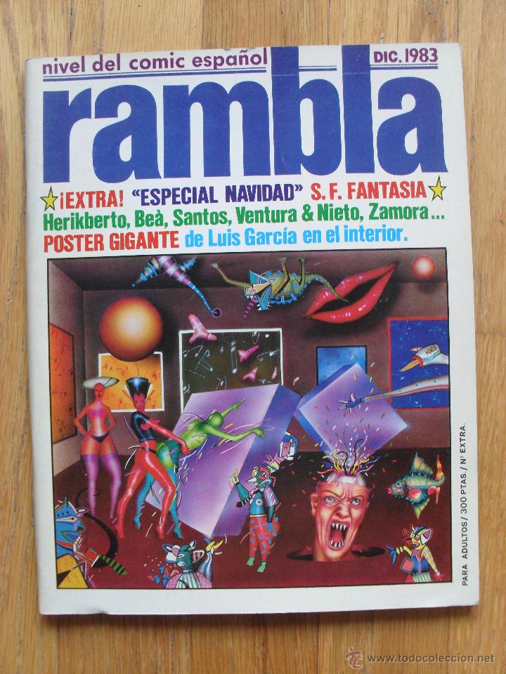 Tebeos: RAMBLA EXTRA, Diciembre 1983, Con su poster - Foto 1