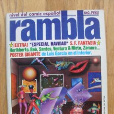Tebeos: RAMBLA EXTRA, DICIEMBRE 1983, CON SU POSTER. Lote 52407222