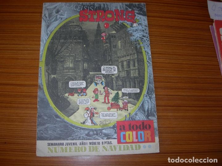 Tebeos: STRONG EXTRA DE NAVIDAD  N&ordm; 10  EDITA ARGOS - Foto 1