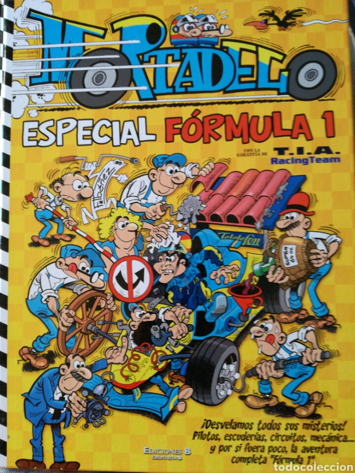 Tebeos: Mortadelo. Especial Formula 1 - Foto 1