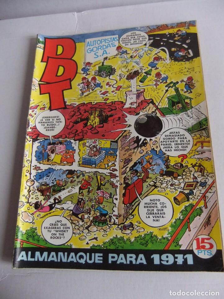 Tebeos: D D T ALMANAQUE PARA 1971 BRUGUERA - Foto 1