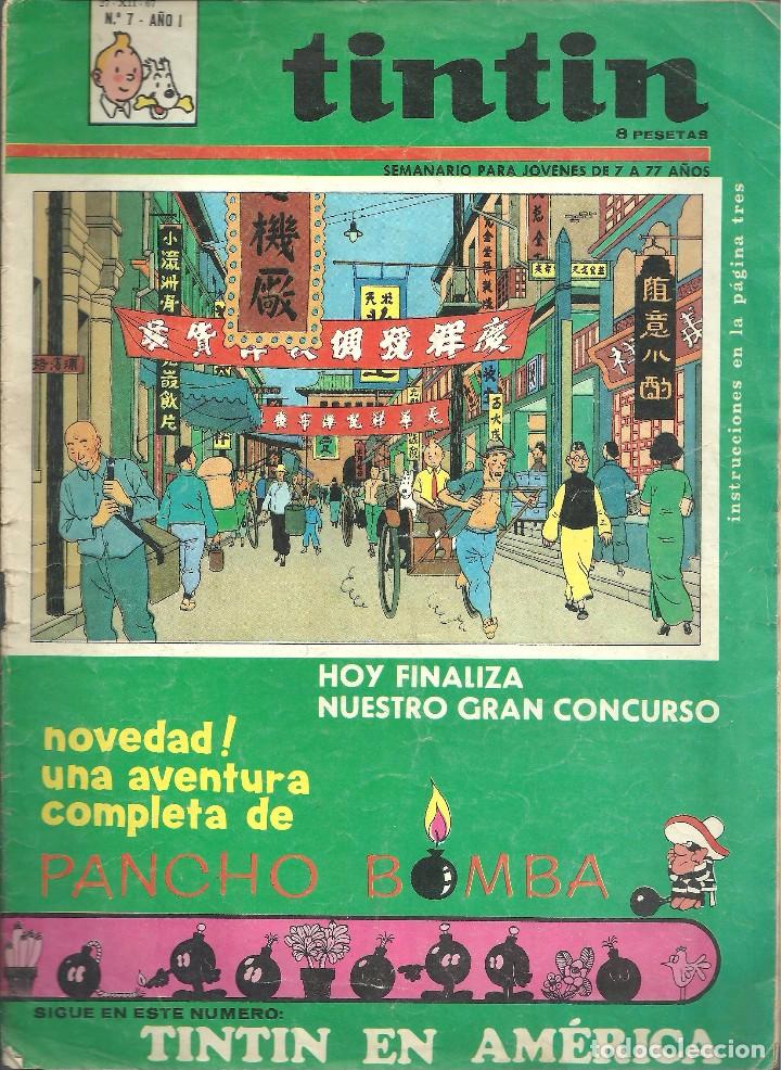 Tebeos: TINTIN EN AMERICA  NUMERO 7 - Foto 1