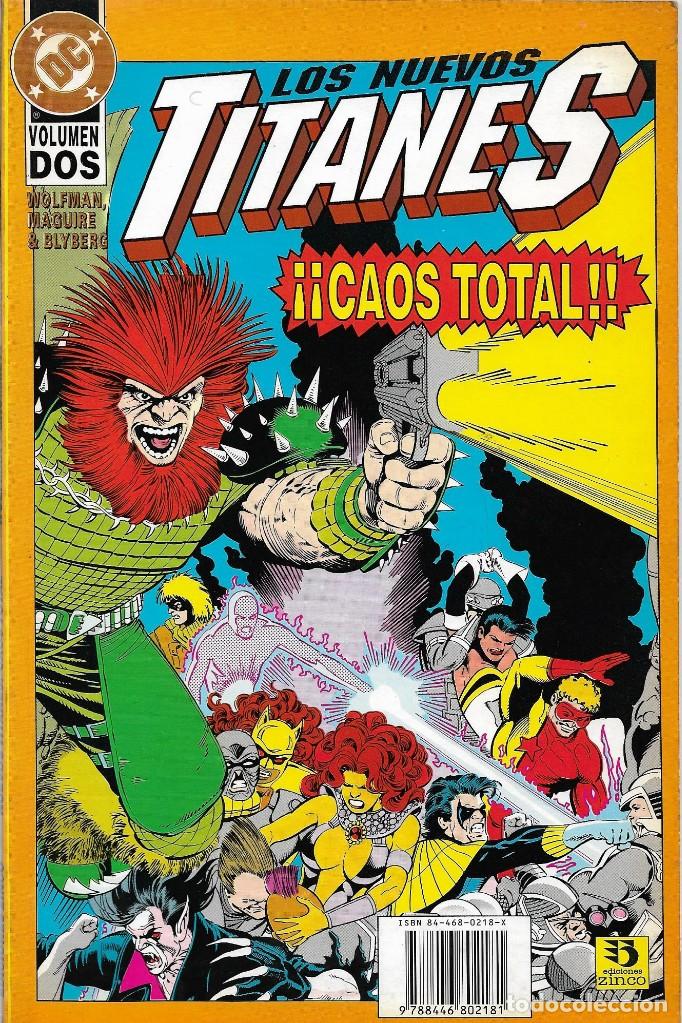 Tebeos: LOS NUEVOS TITANES - CAOS TOTAL VOL.2 - Foto 1
