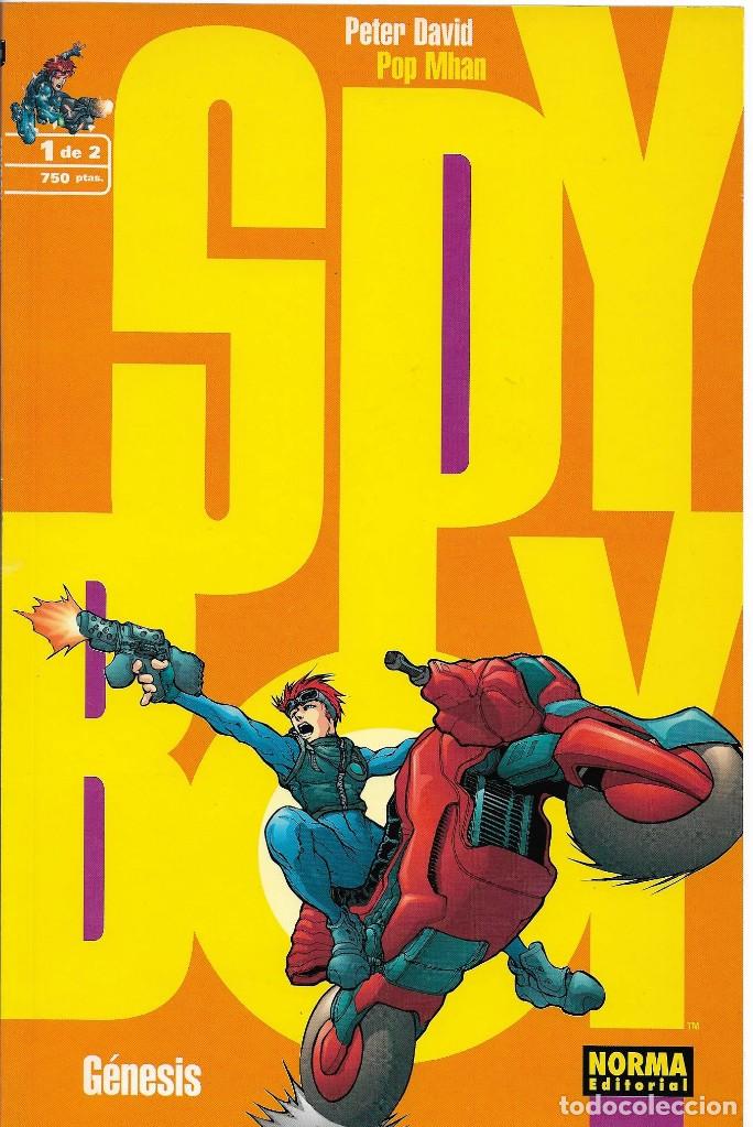 Tebeos: SPYBOY : GENESIS N&ordm; 1 / PETER DAVID - POP MHAN / NORMA EDITORIAL - Foto 1