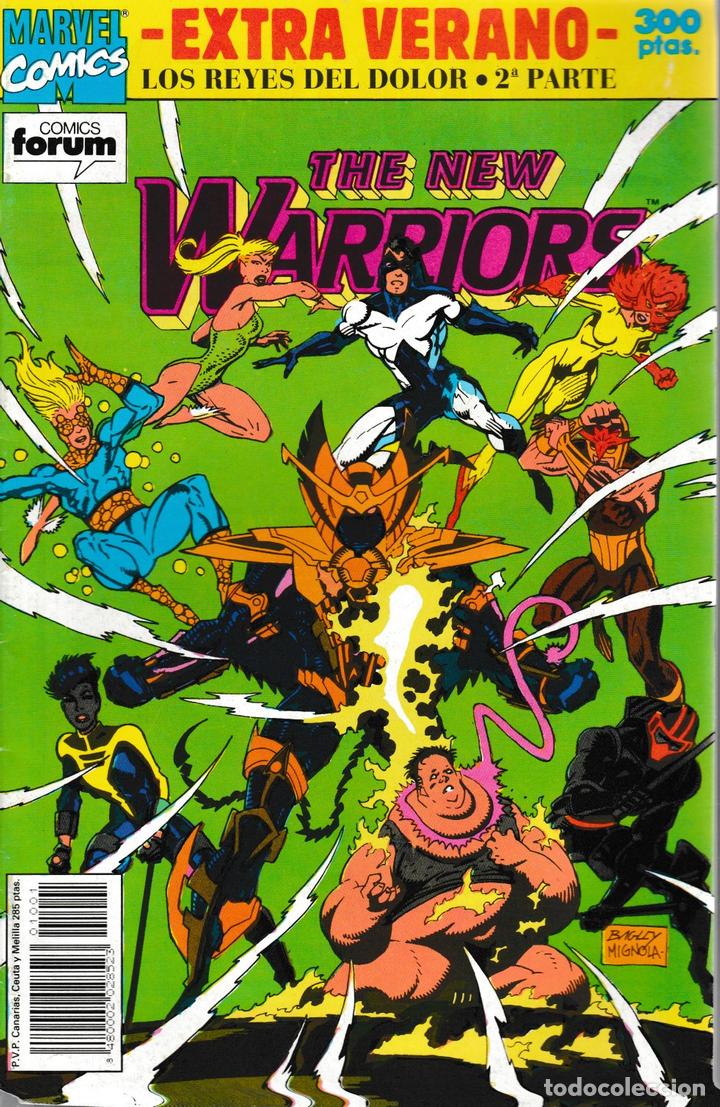 Tebeos: The New Warriors. Forum 1991. Extra Verano - Foto 1