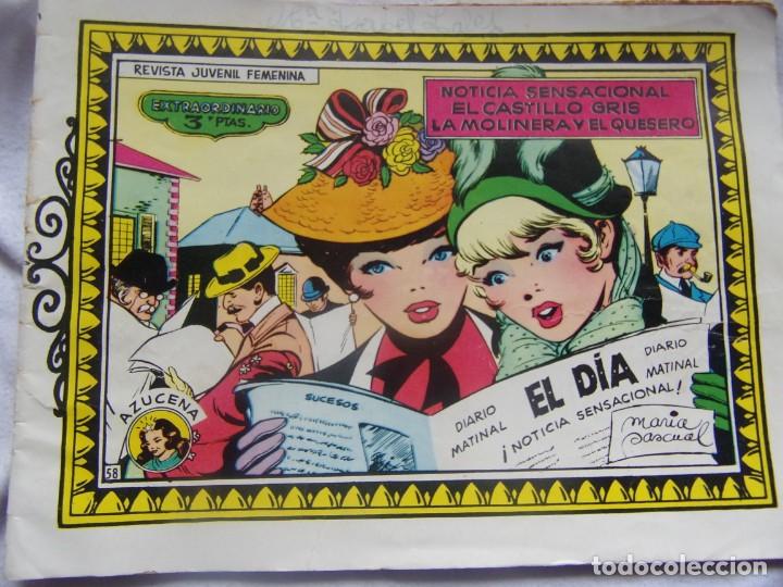 Tebeos: AZUCENA EXTRAORDINARIO N&Uacute;M. 58 - Foto 1