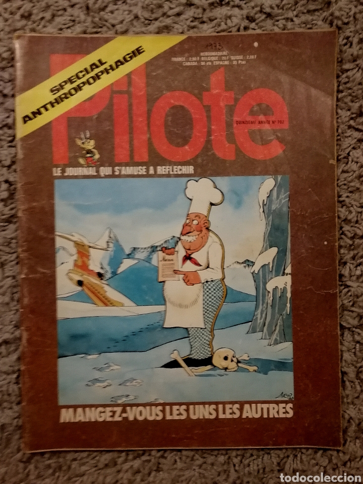 Tebeos: PILOTE C&Oacute;MIC-MAGAZINE (Franc&eacute;s) N&ordm; 702-1973 - Foto 1