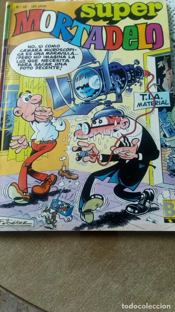 Tebeos: Supermortadelo n&uacute;mero 42 a&ntilde;o 1987 - Foto 1