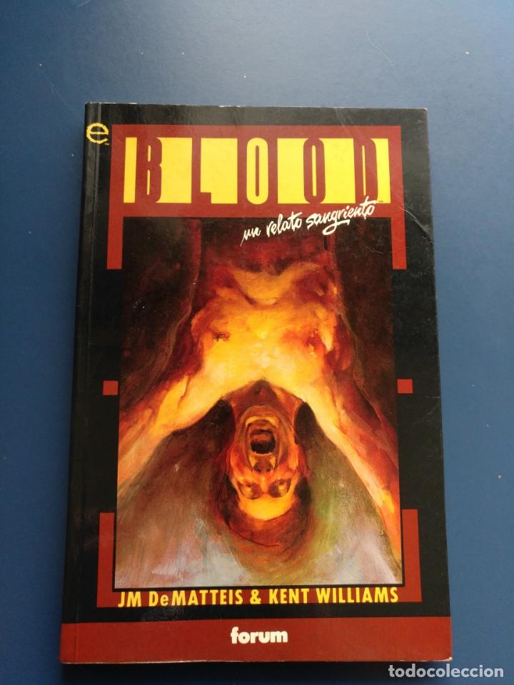 Tebeos: Blood - DeMatteis y Kent Williams - Foto 1