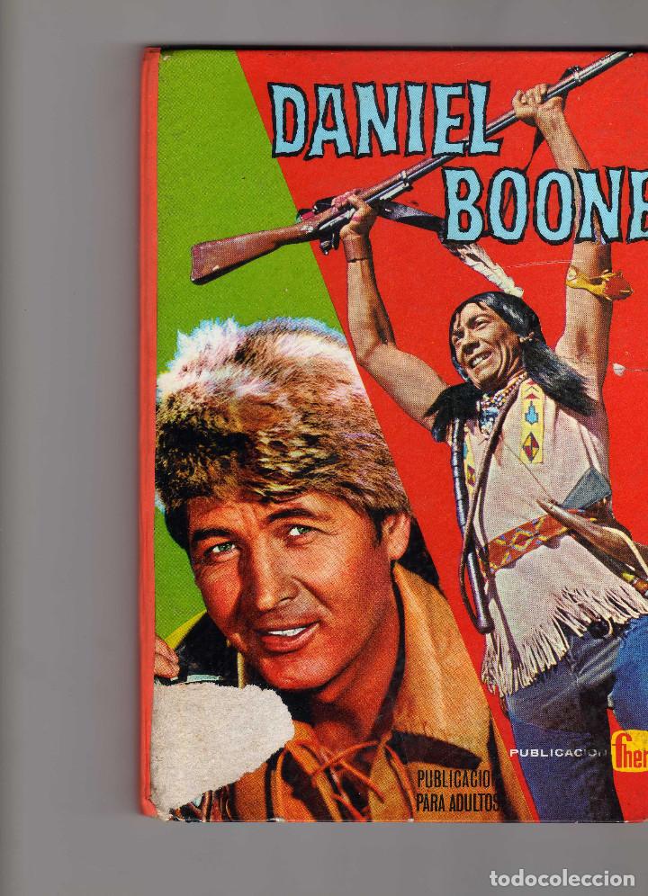 Tebeos: LIBRO-COMIC FHER DANIEL BOONE 1&ordf; EDICION DE 1966 - Foto 1