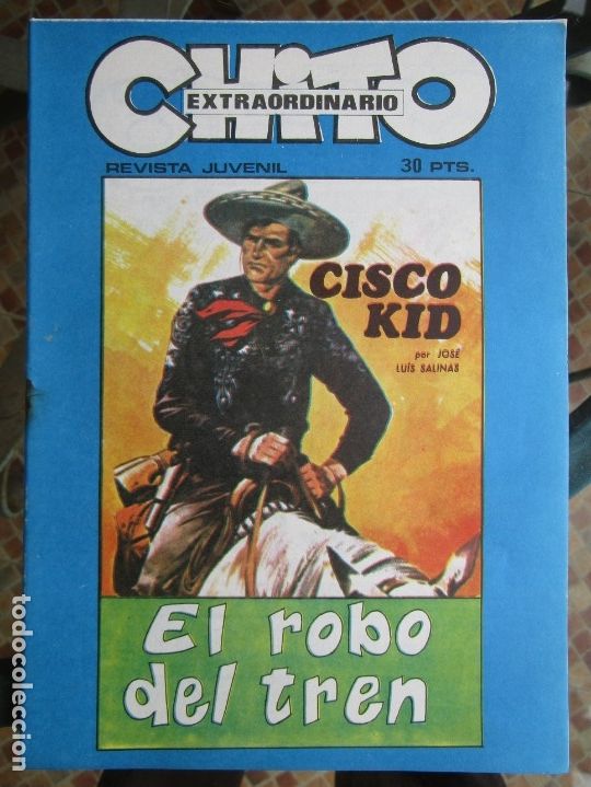 BDs: CHITO EXTRAORDINARIO - CISCO KID - EL ROBO DEL TREN - REVISTA JUVENIL