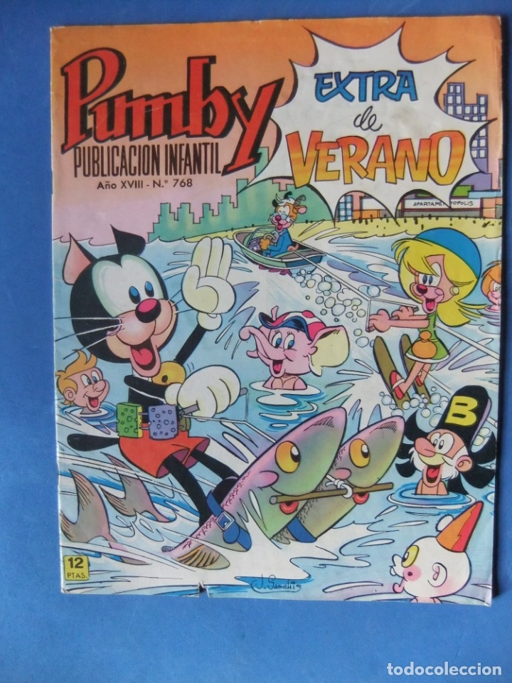 Tebeos: PUMBY EXTRA DE VERANO DE 1972 VALENCIANA - Foto 1