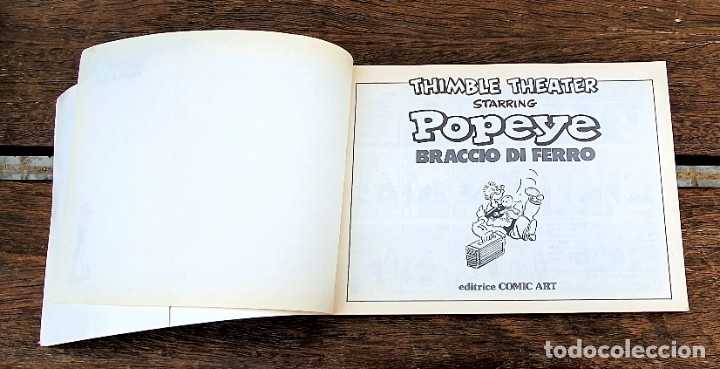 Tebeos: POPEYE BRACCIO DE FERRO **** IDIOMA ITALIANO - Foto 2