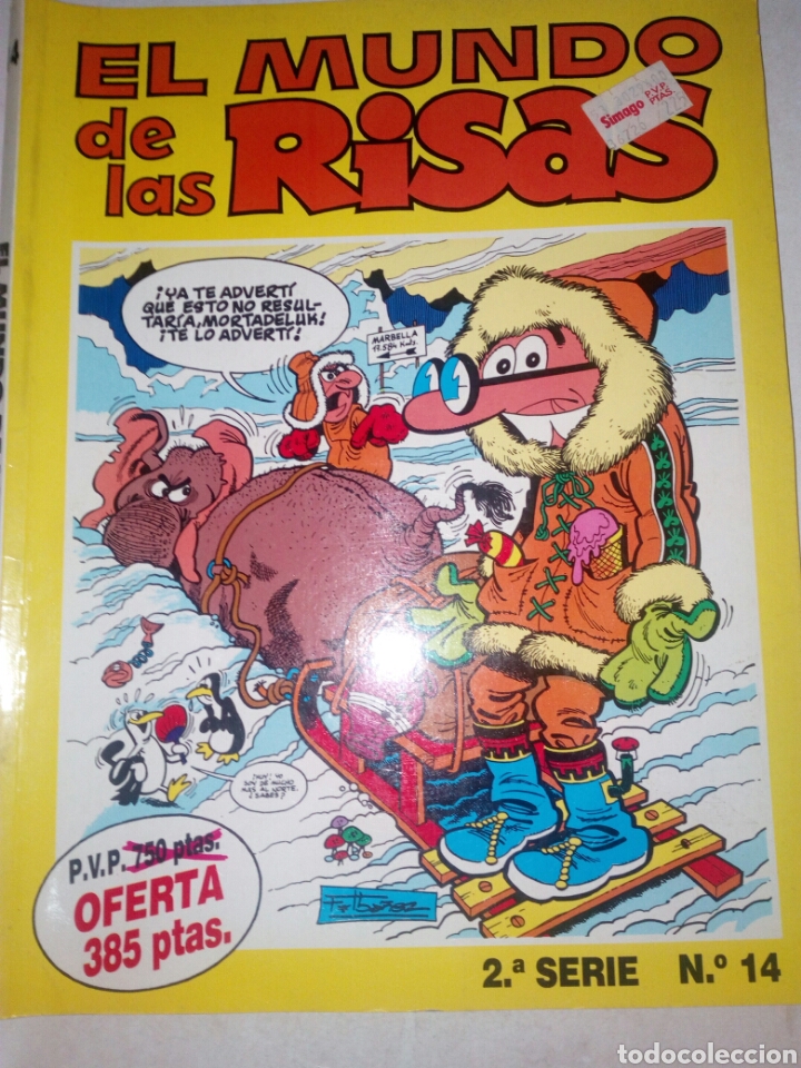 Tebeos: EL MUNDO DE LAS RISAS - Foto 1
