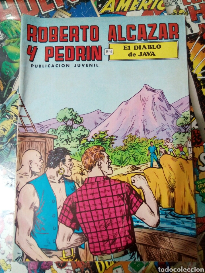 Tebeos: ROBERTO ALCAZAR Y PEDR&Iacute;N. Publicaci&oacute;n Juvenil. El Diablo de Java. - Foto 1