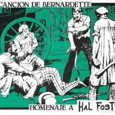 Tebeos: LA CANCIÓN DE BERNARDETTE. HOMENAJE A HAL FOSTER. AYUSO 1983