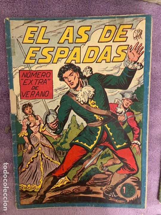 Tebeos: EL AS DE ESPADAS EXTRA DE VERANO - Foto 1