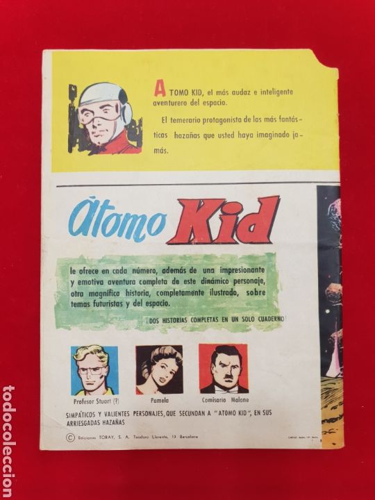 Tebeos: ATOMO KID NUMERO 2 - Foto 3