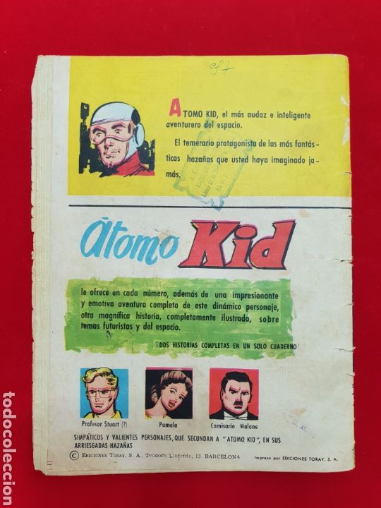 Tebeos: ATOMO KID NUMERO 9 - Foto 3