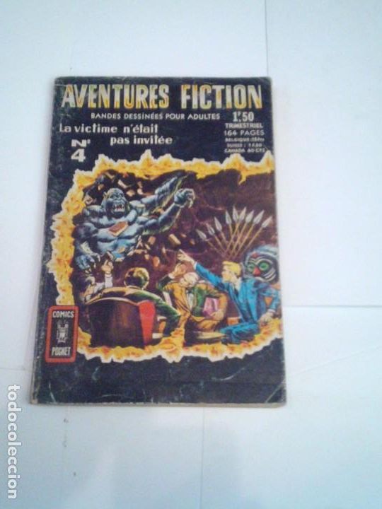 Tebeos: AVENTURES FICTION - NUMERO 4 - COMIC EN FRANCES - COMICS POCKET - CJ 119 - GORBAUD - Foto 1