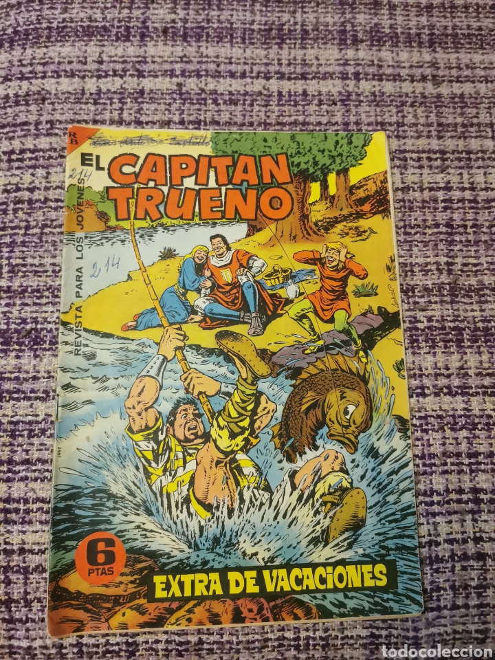 Tebeos: C&oacute;mic el Capit&aacute;n Trueno extra de vacaciones - Foto 1