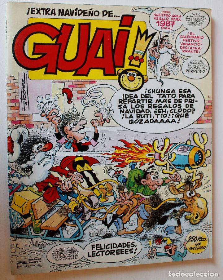 Tebeos: Guai, editorial Junior 1977 , extra navide&ntilde;o 1987 - Foto 1