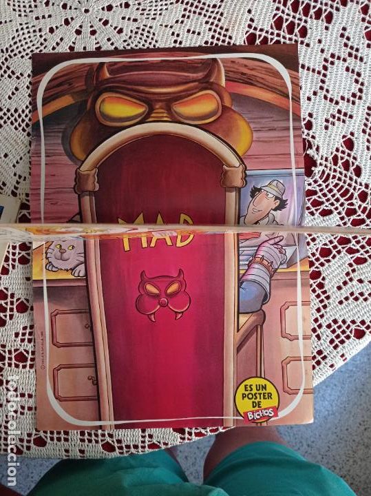 Tebeos: BICHOS EL INSPECTOR GADGET CON POSTER - Foto 2
