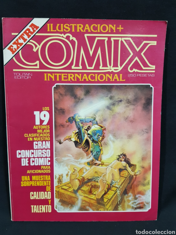Tebeos: Comix Extra Ilustraci&oacute;n + Internacional Toutain Editor 1983 - Foto 1
