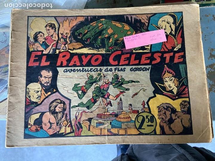 Tebeos: flash gordon extra 9 ejemplares coleccion completa 1942 correcta bolsa 23 - Foto 1