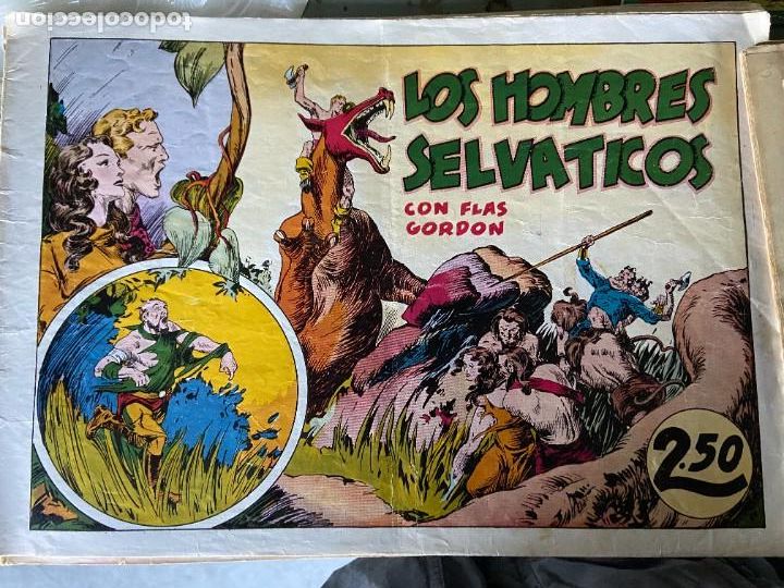 Tebeos: flash gordon extra 9 ejemplares coleccion completa 1942 correcta bolsa 23 - Foto 3