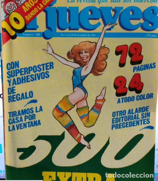 Tebeos: EL JUEVES EXTRA N&ordm; 500. 1986. - Foto 1