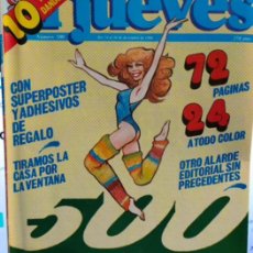 Tebeos: EL JUEVES EXTRA Nº 500. 1986.. Lote 314219978