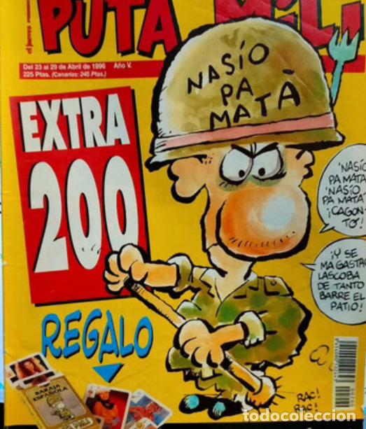 Tebeos: PUTA MILI EXTRA N&ordm; 200. 1996.EL JUEVES. - Foto 1