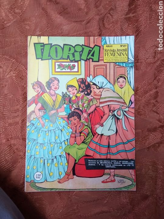 Tebeos: COMIC FLORITA,n&deg;477,a&ntilde;o 1958 - Foto 1