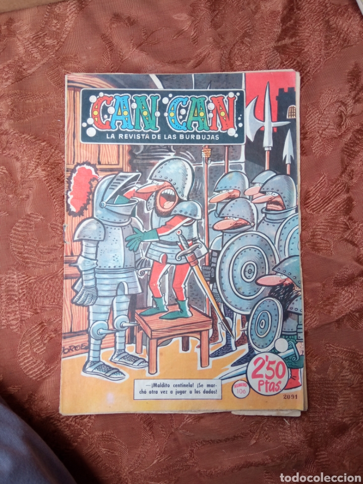 Tebeos: CAN CAN,n&deg;106,a&ntilde;o 1960 - Foto 1